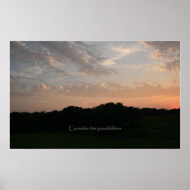 Tänk på möjligheterna poster (Framsidan)