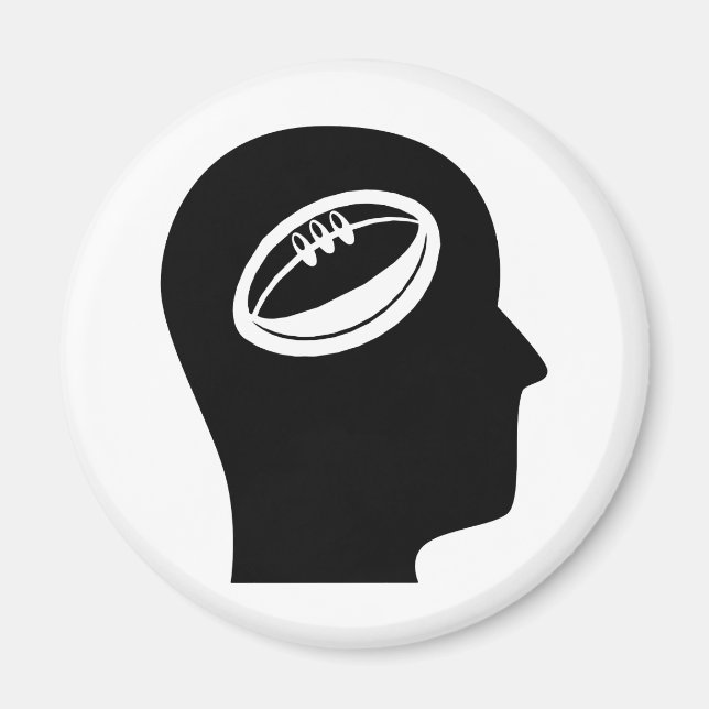 Tänk på Rugby Magnet (Framsidan)