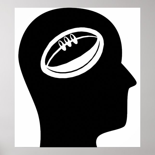 Tänk på Rugby Poster (Framsidan)