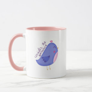 Tänk på Sparrows Mugg