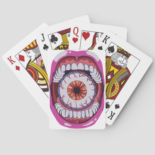 Tänk på vad du säger casinokort (Baksidan)