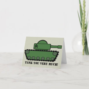 Tank Party Tack Kort