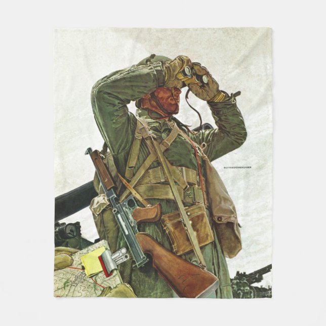 Tank Patrol Fleecefilt (Framsidan)