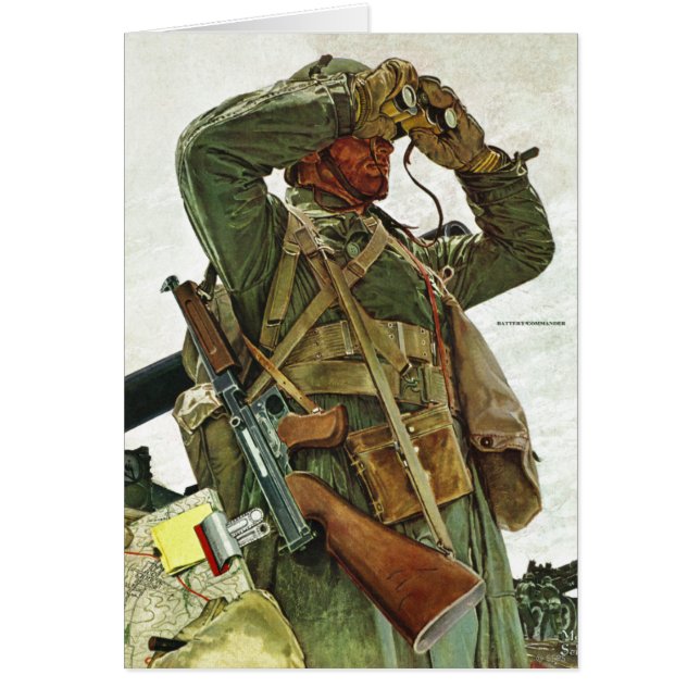 Tank Patrol Hälsningskort (Framsidan)