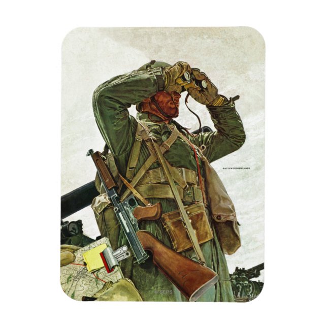 Tank Patrol Magnet (Vertikal)