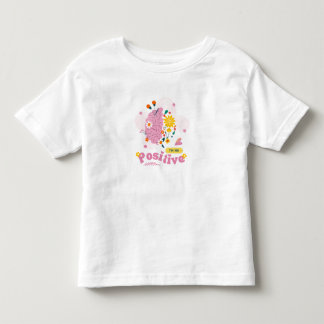 Tänk Positivt Småbarn T Shirt