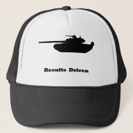 Tank - resultat som körts truckerkeps