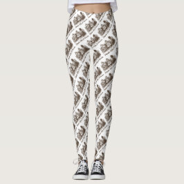 Tänk Som En Drottning Wonderland Råd Alice Humor Leggings