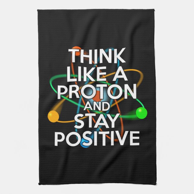 TÄNK SOM EN PROTON OCH VAR POSITIV KÖKSHANDDUK (Vertikal)