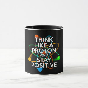 TÄNK SOM EN PROTON OCH VAR POSITIV MUGG