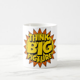 Tänk Stora Bilder Kaffemugg