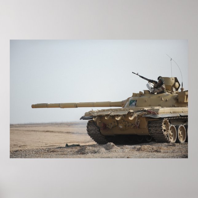 Tank T-72 Poster (Framsidan)