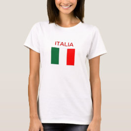 TANK TOPITALIAN FLAGGA ITALIEN TEE SHIRT