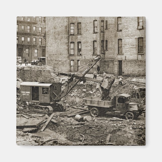 Tank Trac för nordvästra Crane- och Shovel-kontrak Magnet (Framsidan)