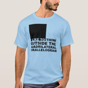 Tänk Utanför Boxen Rolig T-Shirt