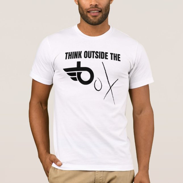 Tänk Utanför Boxen T Shirt (Framsida)
