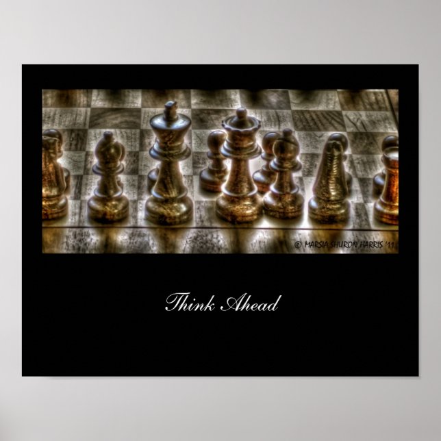 Tänka Ahead Poster (Framsidan)