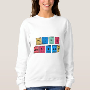 Tänka American Periodic Bord T Shirt