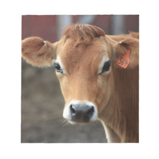 Tänka att jag är Söt Jersey Cow Anteckningsblock