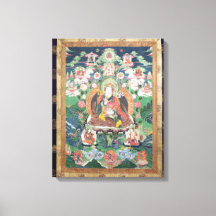 Tanka av Padmasambhava, ANNONS c.749 Canvastryck