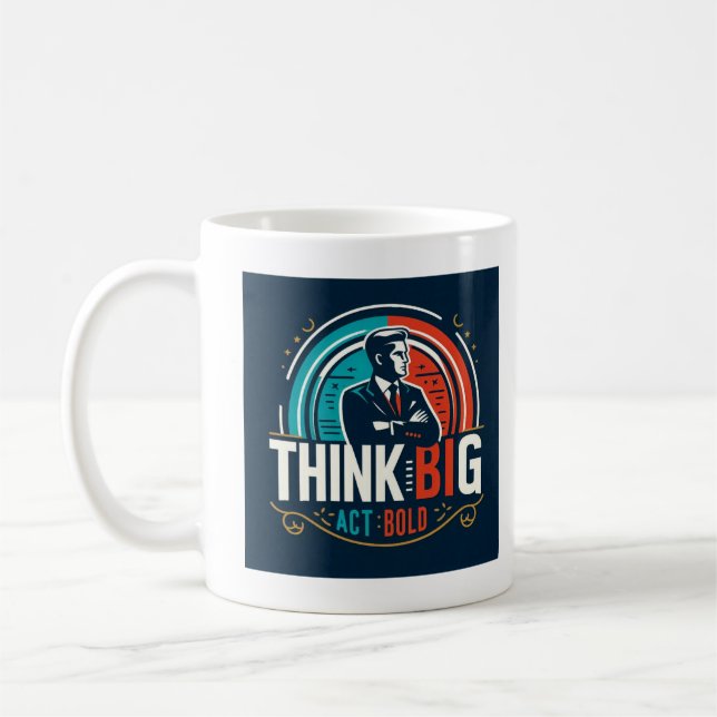 Tänka Big, Act Bold Tee Kaffemugg (Vänster)
