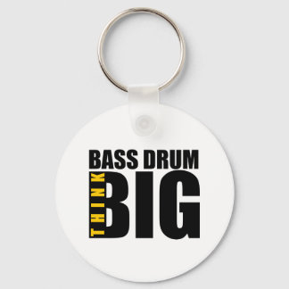TÄNKA BIG BASS-DRUM MUSIC DESIGNS NYCKELRING