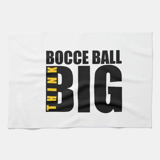 TÄNKA BIG BOCCE-BOLL SPORTFORMAR KÖKSHANDDUK (Horisontell)