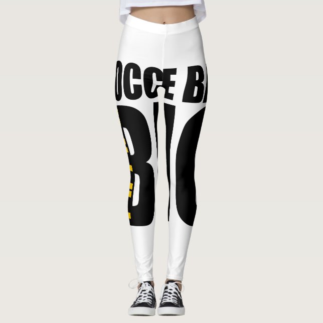TÄNKA BIG BOCCE-BOLL SPORTFORMAR LEGGINGS (Framsida)