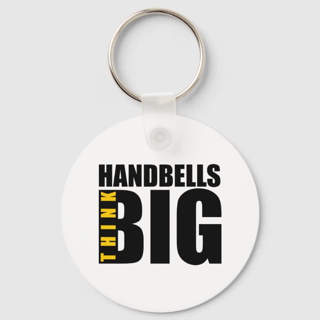 TÄNKA BIG HANDBELLS MUSIC DESIGNS NYCKELRING (Framsida)