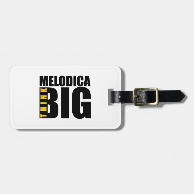 TÄNKA BIG MELODICA MUSIC DESIGNS BAGAGEBRICKA (Horisontell Framsida)