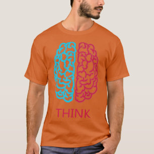 Tänka Brain Science Art Neuroscience Neurolog S T Shirt