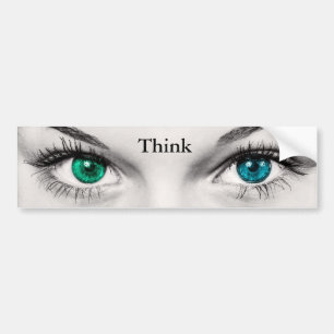 Tänka - Bumper Sticker Bildekal