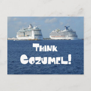 Tänka Cozumel! Vykort