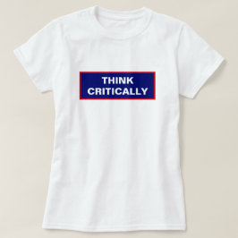 Tänka Critical Query Authority Front Back T Shirt