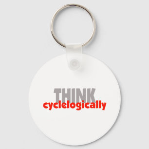 TÄNKA cyclelogically! Nyckelring