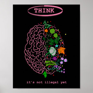 Tänka, det är ännu inte olagligt poster