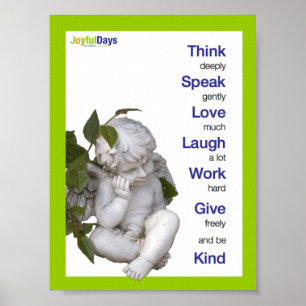 Tänka djupt poster