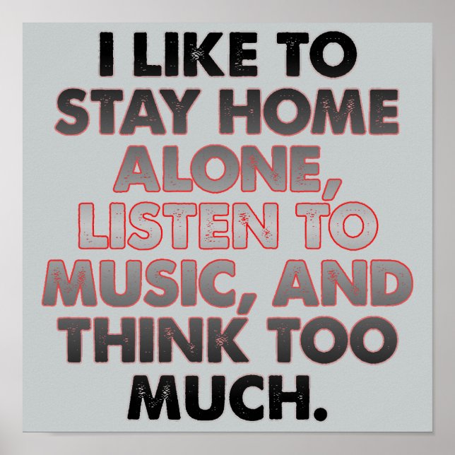 Tänka för mycket praktisk introduktion Poster Post (Framsidan)