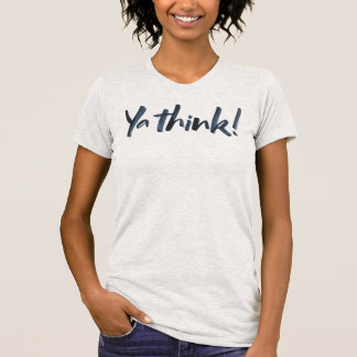 Tänka! Hand Lettering Slogan T-Shirt