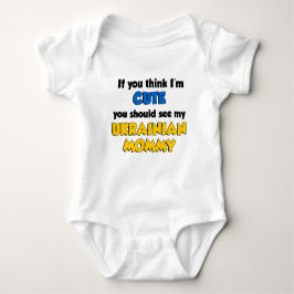 Tänka I är Cute Ukrainas Mamma Tröja