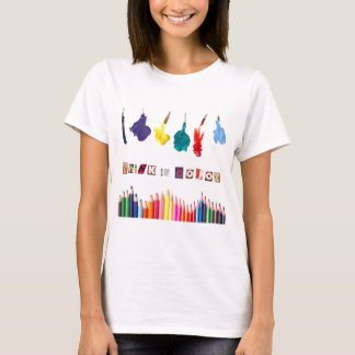 tänka i färg t shirt