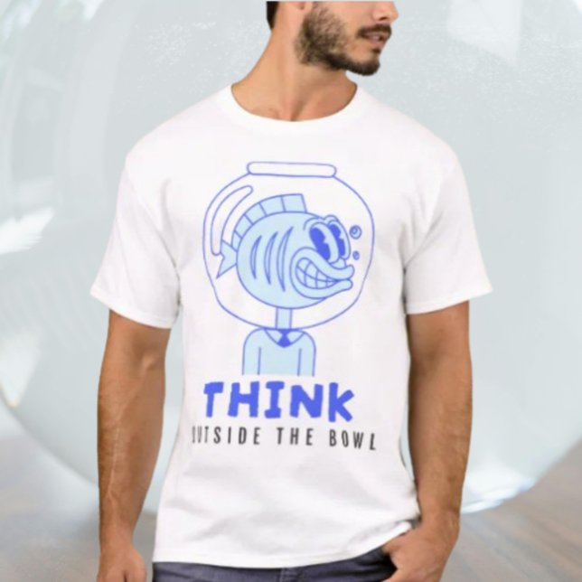 Tänka i tarmen t shirt (Skapare uppladdad)