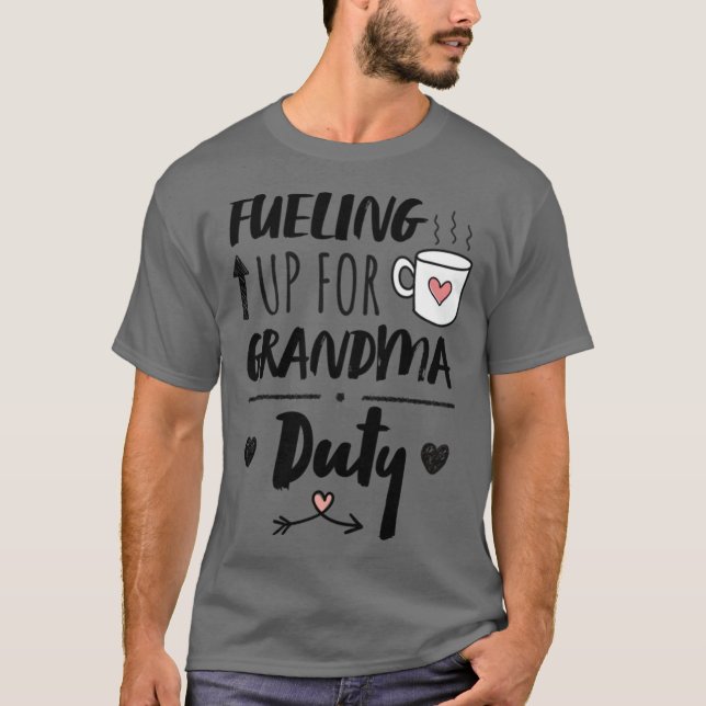 Tanka inför mormorsdatan t shirt (Framsida)