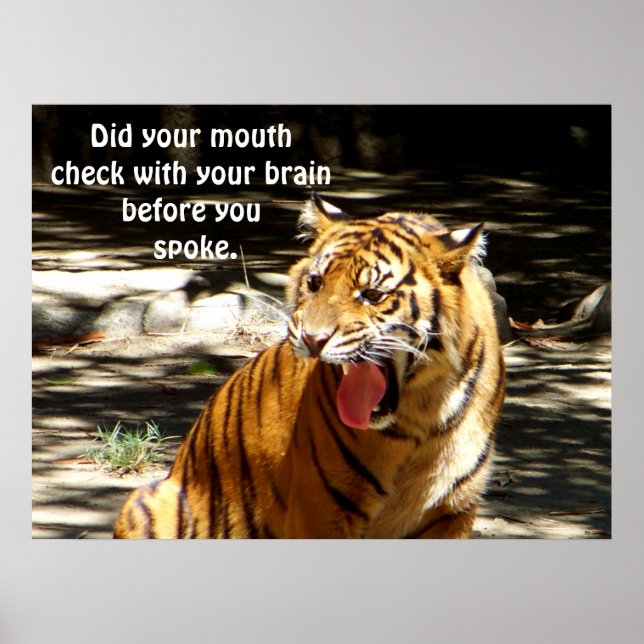 Tänka innan du pratar_ Skriv ut Poster (Framsidan)