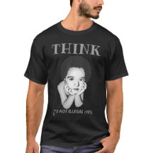 "TÄNKA, IT'S NOT ILLEGAL (YET)" t-shirt