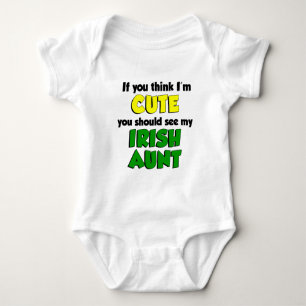Tänka Jag är Cute Irish Moster T Shirt