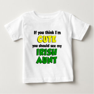 Tänka Jag är Cute Irish Moster Tröja