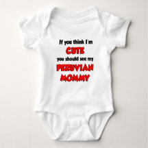 Tänka Jag är Cute Peruvian Mamma