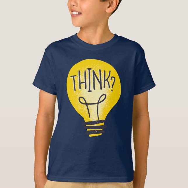 TÄNKA LIGHT BULB T SHIRT (Framsida)