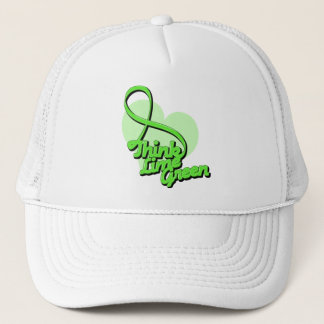 Tänka Lime Green Lymphoma Truckerkeps